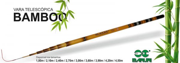 vara telescópica bamboo